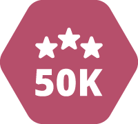 Received 50,000 Likes